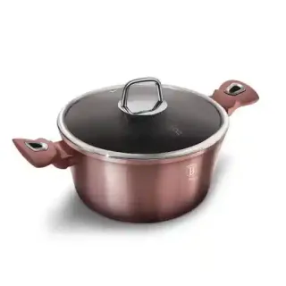 Berlinger Haus Rose Casserole with Lid, 28cm