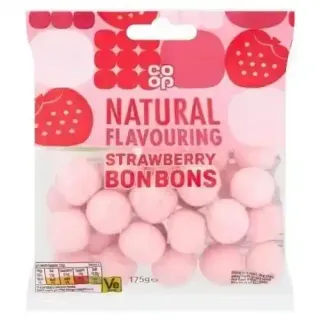 Co-Op Strawberry Bon Bons 175G