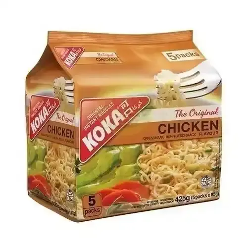 Koka Chicken Flavor Instant Noodles 85gx5 Pieces