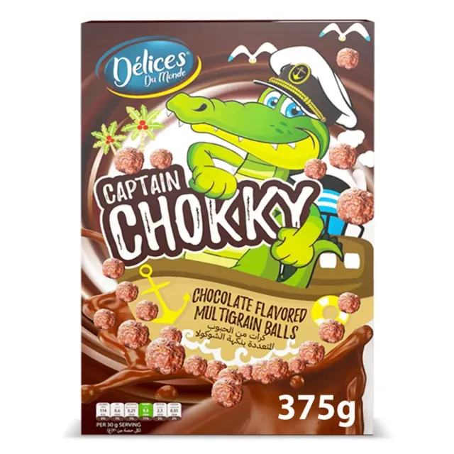 Delices Du Monde Cereal Captain Chokky 375g