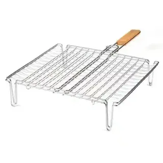 Nava Grilling Basket With Feet 35X25Cm