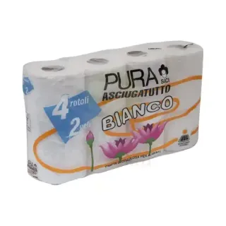 Pura Kitchen Roll Giant 4Rollx10 Pieces