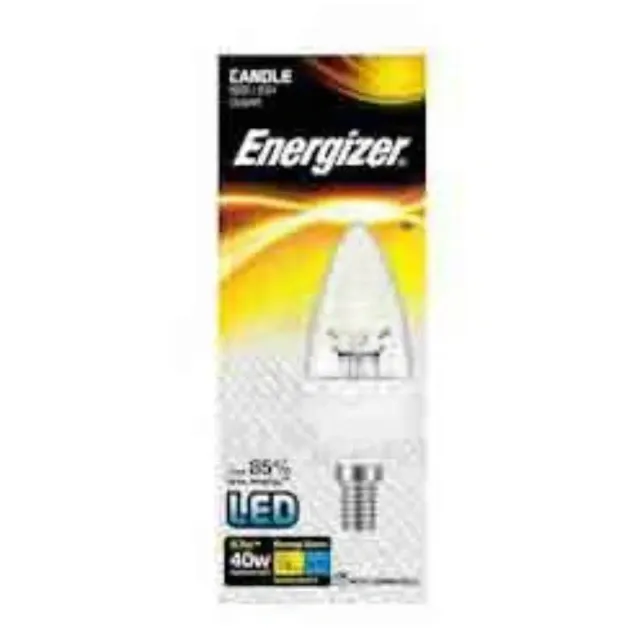 إنرجايزر لمبة LED شمعة أبيض دافئ 5.9 واط E14