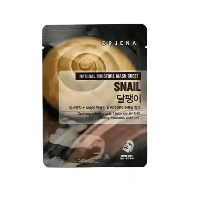Orjena Natural Moisture Mask Sheet Snail 23ml
