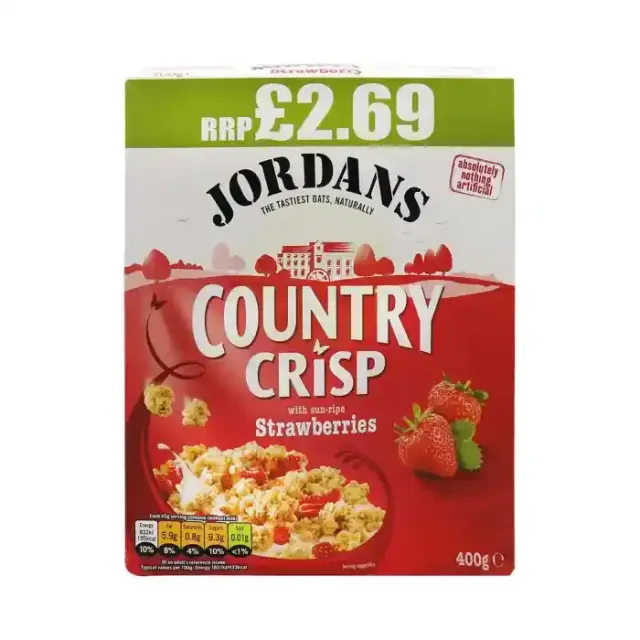 Jordans Country Crisp Strawberry 400G