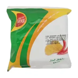 Suroor Natural Potato Chips Chili 14g