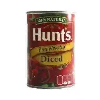 Hunts Fire Roasted Diced Tomatoes 411G