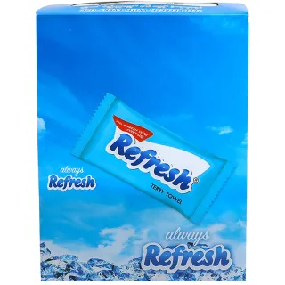 Refresh Cologne Terry Towel Sheets Perfume 15 Pieces