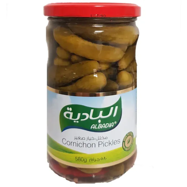 Albadia Cornichon Pickles 580g