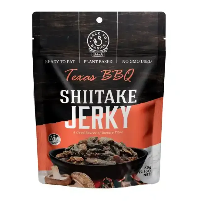 DJ&A Jerky Texas Barbecue Shiitake Mushroom 60 g