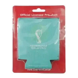 Fifa 2022 Koozie With Stadium Design 6Pcs Set Turquois
