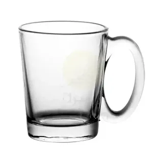 Living Home Glass Mug 300Ml 6Pcs 04-393