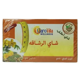 شاي أعشاب مع بنكهة الخوخ كلارو فيتا سليم 40 غرام