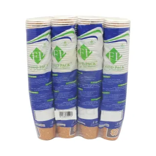 Food Pack Paper Cup 4 oz 50 pc x 4