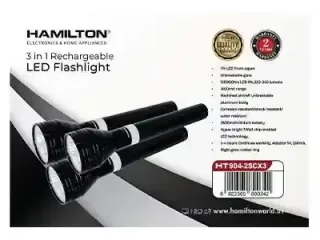 Hamilton Flashlight 3In1 Set Ht904-2Scx3