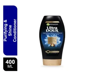 Garnier Ultimate Blends Black Charcoal Conditioner 360ml