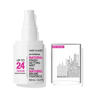 Wet N Wild Natural Finish Setting Face Mist 65ml