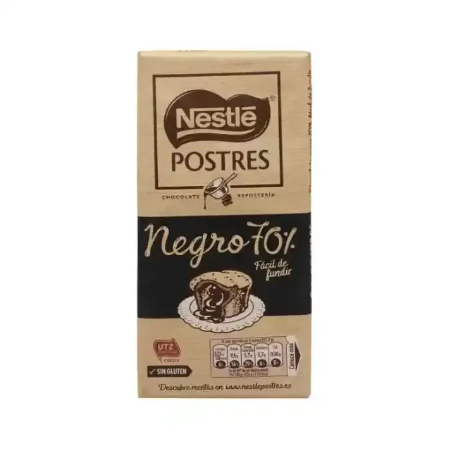 NESTLE POSTRES 70% DARK CHOCOLATE 170G