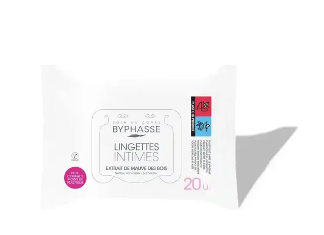 Byphasse Sens Douceur Intimate Wipes 20S