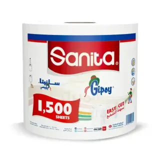 Sanita Gipsy Paper Towel 1500Sheetsx1Roll