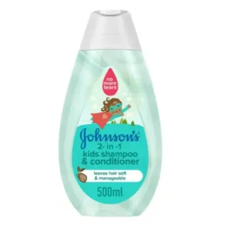 JOHNSONS 2 IN 1 KIDS SHP & COND 500ML