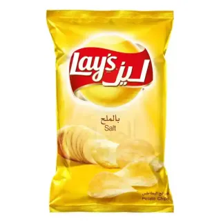LAYS CHIPS SALT 130G
