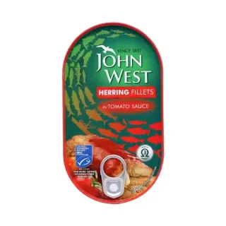 John West Herring Fillets In Tomato 160G