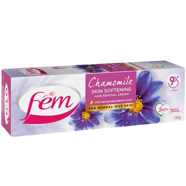 Fem Hair Chamomile Hair Removal Cream 120g