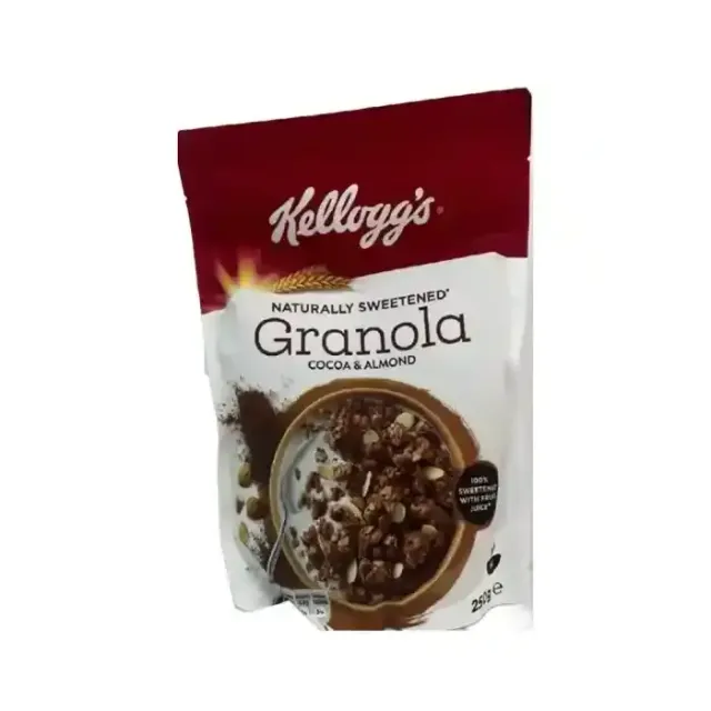 KELLOGGS COCOA & ALMOND GRANOLA 250G