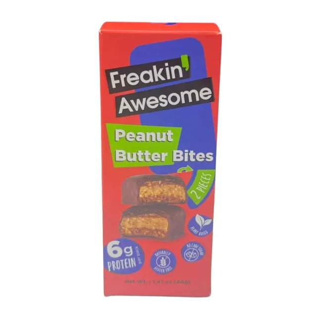 Freakin Awesome Protein Bites Peanut Butter 40g