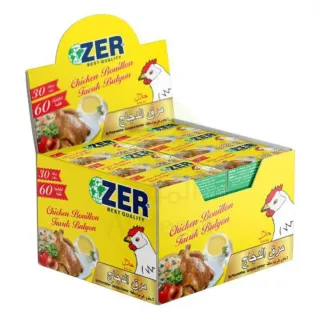 Zer Chicken Bouillon Cubes 20gx30 Pieces