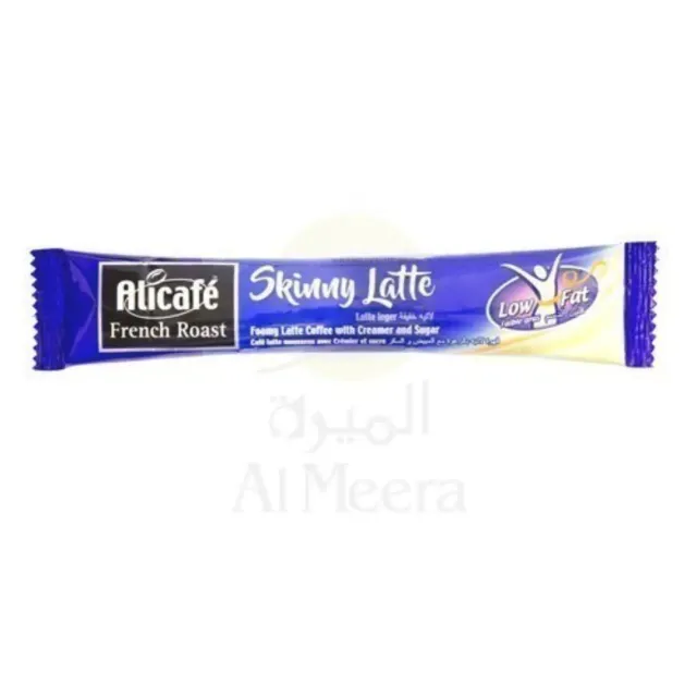 قهوة أليكافي سيجنتشر سكيني لاتيه فرنش روست 14.5 جم × 10 قطع