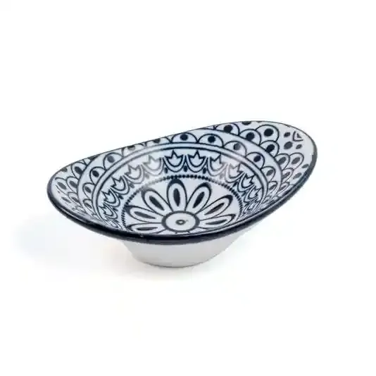Che Brucia Oval Deep Dish 10X7.3X3.5Cm Arabisc D03-093