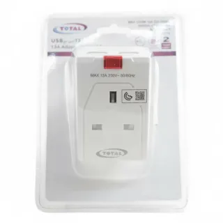 Total Adapter USB Adapter 13A Assorted