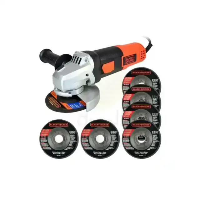 Black & Decker Sag Grinder 720W 115Mm+Accs G720P-B5