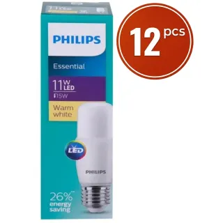 Philips Essential LED Bulb 11W E27 Warm White Into 12 Pieces