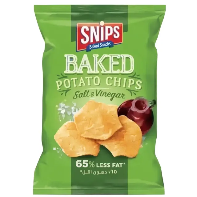 SNIPS SALT&VINEGAR BKD POTATO CHIPS 150G