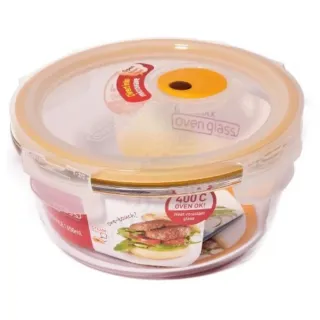 Lock & Lock Oven Glass Round 650 ml