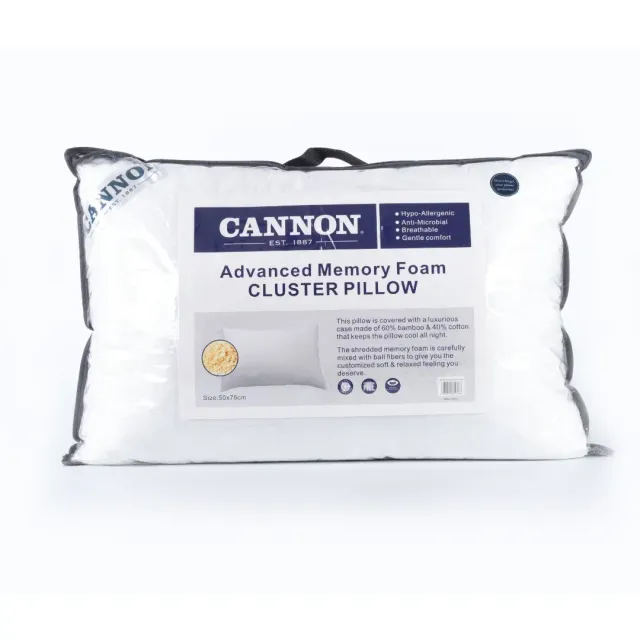 Cannon Memory Foam Pillow 50x75cm