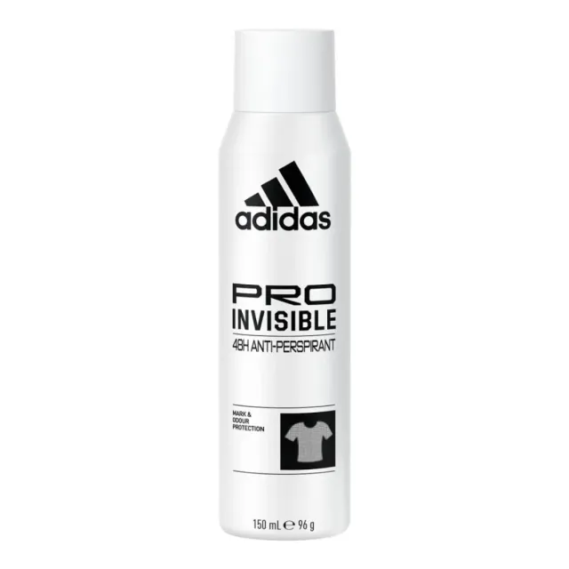 ADIDAS DEO SPRAY PRO INVISIBLE WMN 150ML