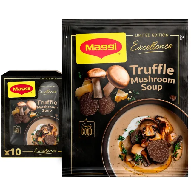Maggi Excel Truffle Mushroom Soup 50g x 10