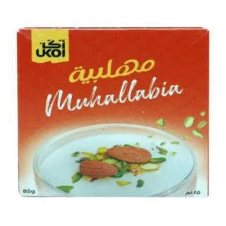 أكل مهلبية بالخوخ 85غم