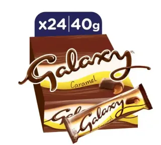 جالاكسي شوكولاتة كراميل 48غم*24