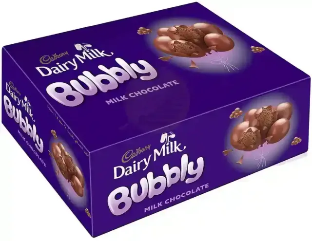 Cadbury Dairy Milk Bubbly 28gx12 Pieces