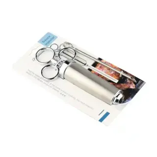 Harmony Stainless Steel Silver Sauce Injector