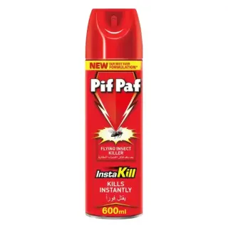 Pif Paf InstaKill Odourless Mosquito & Fly Killer, 600ml