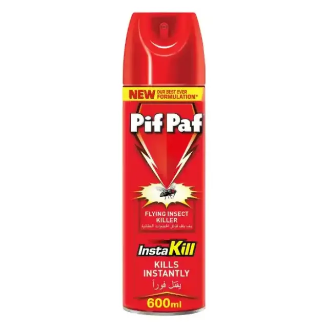 Pif Paf InstaKill Odourless Mosquito & Fly Killer, 600ml