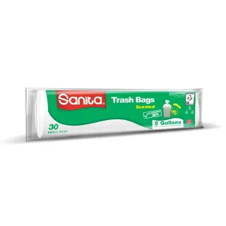 SANITA TRASH BAG SCENTED 50X46CM 5GALLON 30PCS