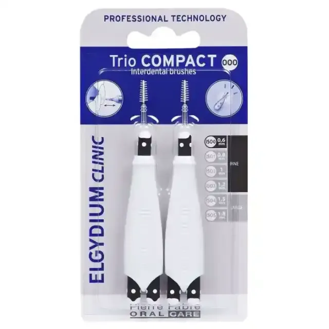 Elgydium Clinic Toothbrush Trio Compact Medium Fine
