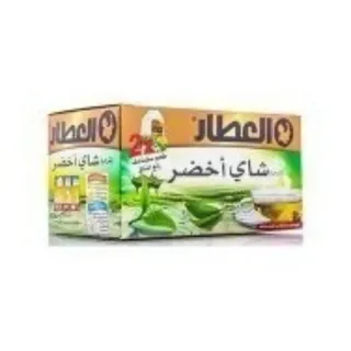العطار أكياس شاي أخضر 37.5غم